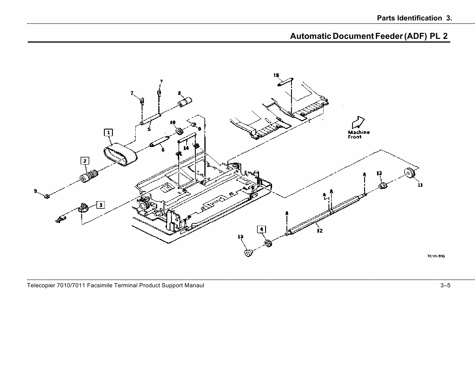 Xerox Printer 7010 7011 Fax Parts List and Service Manual-3